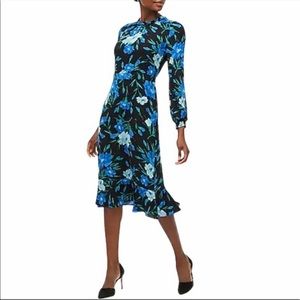 Jcrew high neck dress—perfect for winter weddings!